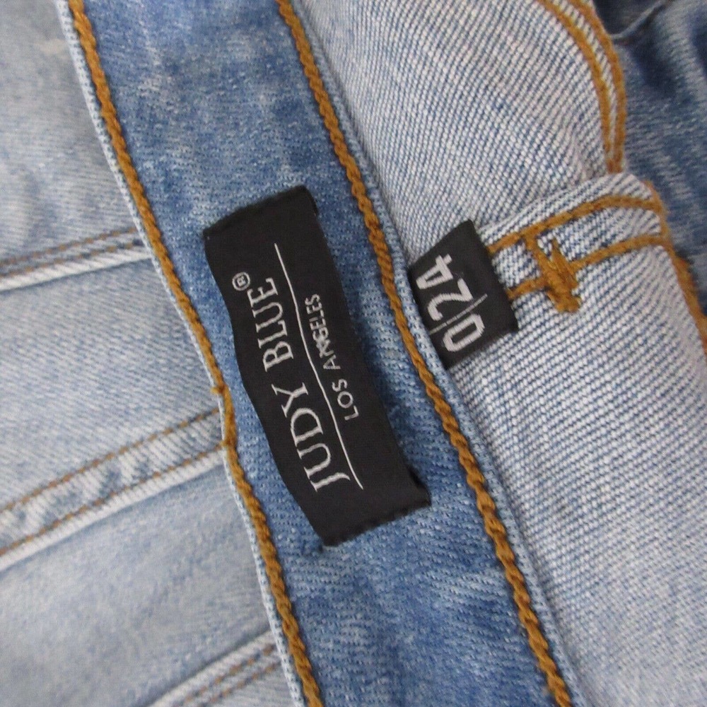 Judy Blue Boyfriend Fit Distressed Paint Splatted Jeans - Picture 8 of 16